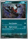 Darkrai 136/197 Rare from Obsidian Flames