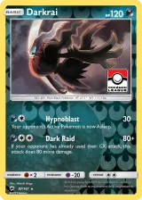 Darkrai 87/147 Rare Holo from Burning Shadows