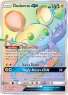 Dedenne-GX 219/214 Rainbow Rare from Unbroken Bonds
