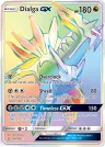 Dialga-GX 164/156 Rainbow Rare from Ultra Prism