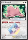 Ditto ◇ 154/214 Rare Prism Star from Lost Thunder