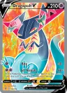 Dragapult V 183/192 Ultra Rare from Rebel Clash