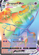 Dragapult VMAX 197/192 Rainbow Rare from Rebel Clash
