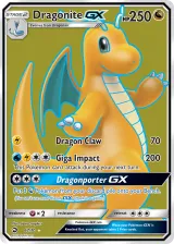 Dragonite-GX 67/70 Ultra Rare from Dragon Majesty