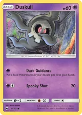 Duskull 51/147 Common from Burning Shadows