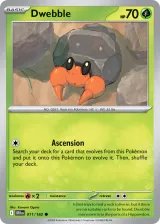 Dwebble 011/182 Common from Destined Rivals