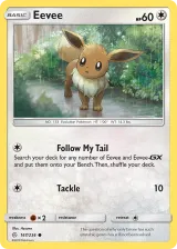 Eevee 167/236 Common from Cosmic Eclipse