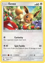 Eevee 48/68 Rare Holo from Hidden Fates