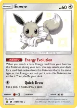 Eevee SV41/SV94 Shiny Rare from Hidden Fates