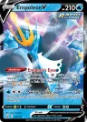 Empoleon V 040/163 Rare Holo V from Battle Styles