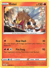 Entei 020/163 Rare Holo from Battle Styles