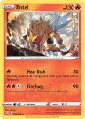 Entei 020/163 Rare Holo from Battle Styles