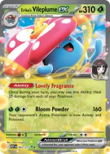 Erika's Vileplume ex 3/217 Double Rare from Ascended Heroes