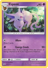 Espeon 89/214 Rare from Lost Thunder