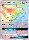 Espeon-GX 152/149 Rainbow Rare from Sun & Moon Base