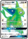 Espeon-GX SV60/SV94 Shiny Rare GX from Hidden Fates