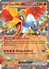 Ethan's Ho-Oh ex 26/217 Double Rare from Ascended Heroes