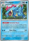 Feraligatr 041/162 Rare from Temporal Forces
