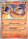 Flareon 013/131 Rare from Prismatic Evolutions