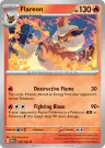 Flareon 136/165 Rare from 151