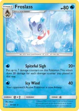 Froslass 38/236 Rare Holo from Unified Minds