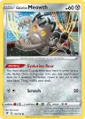 Galarian Meowth 126/192 Common from Rebel Clash