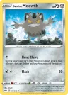 Galarian Meowth 127/202 Common from Sword & Shield Base