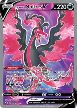 Galarian Moltres V 176/198 Ultra Rare from Chilling Reign