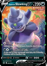 Galarian Slowking V 099/198 Rare Holo V from Chilling Reign