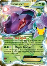 Genesect-EX 11/101 Rare Holo EX from 30th Celebration