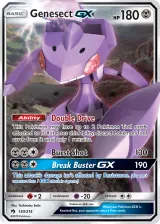 Genesect-GX 130/214 Rare Holo GX from Lost Thunder