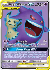 Gengar & Mimikyu-GX 164/181 Ultra Rare from Team Up