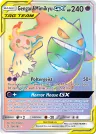 Gengar & Mimikyu-GX 186/181 Rainbow Rare from Team Up