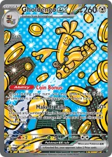 Gholdengo ex 164/131 Special Illustration Rare from Prismatic Evolutions