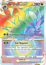 Giratina VSTAR 201/196 Rainbow Rare from Lost Origin