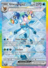 Glaceon ex 150/131 Special Illustration Rare from Prismatic Evolutions
