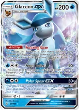Glaceon-GX 39/156 Rare Holo GX from Ultra Prism