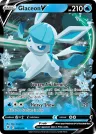 Glaceon V 040/203 Rare Holo V from Evolving Skies