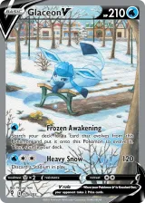 Glaceon V 175/203 Ultra Rare from Evolving Skies