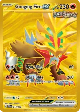 Gouging Fire ex 214/162 Hyper Rare from Temporal Forces