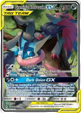 Greninja & Zoroark-GX 201/214 Ultra Rare from Unbroken Bonds