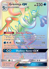 Greninja-GX 133/131 Rainbow Rare from Forbidden Light