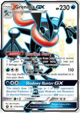 Greninja-GX SV56/SV94 Shiny Rare GX from Hidden Fates