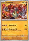 Groudon 108/217 Rare from Ascended Heroes
