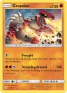 Groudon 113/236 Rare from Cosmic Eclipse