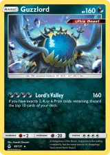 Guzzlord 80/131 Rare Holo from Forbidden Light
