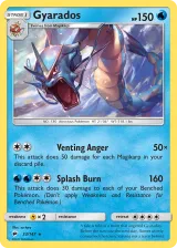 Gyarados 33/147 Rare Holo from Burning Shadows