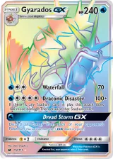 Gyarados-GX 112/111 Rainbow Rare from Crimson Invasion