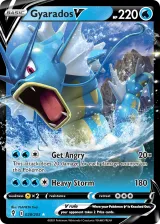 Gyarados V 028/203 Rare Holo V from Evolving Skies