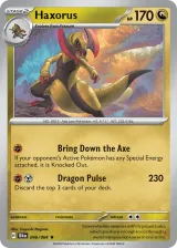 Haxorus 046/064 Rare from Shrouded Fable